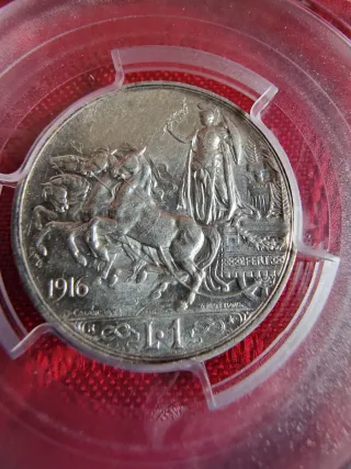ITALIA - Vittorio Emanuele III - 1916 - 1 Lira