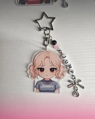 Blackpink JUMP Keyrings