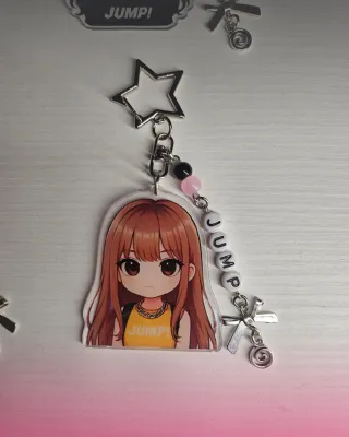 Blackpink JUMP Keyrings