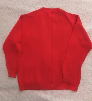 Cárdigan Burberrys niño rojo