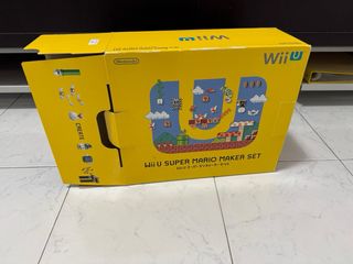 Nintendo Wii U Super Mario Maker Set Jap