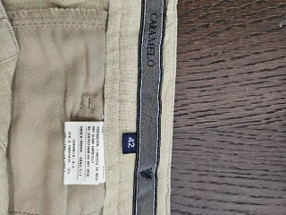 Pantalón caballero verano beige