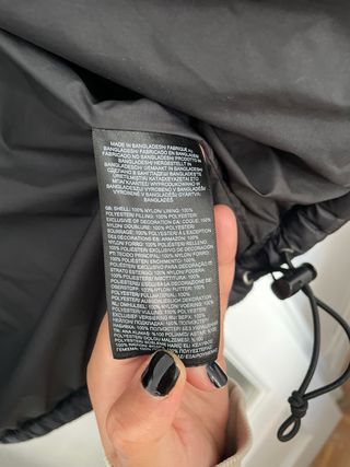 Giubbotto The North Face Nero