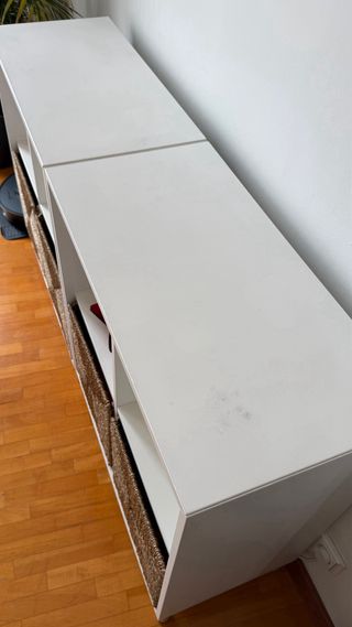 MUEBLE KALLAX + CAJAS KNIPSA (IKEA)