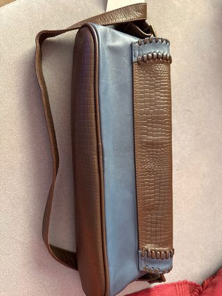 Bolso Hana & Hana azul y marrón