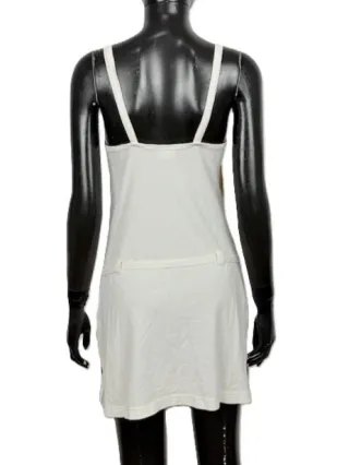 Vestito Lacoste Donna IT42 FR38 Cotone Tennis