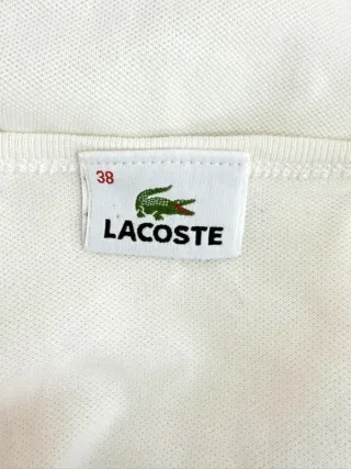 Vestito Lacoste Donna IT42 FR38 Cotone Tennis