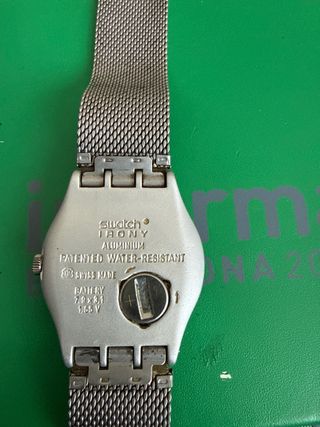 Reloj Swatch aluminio
