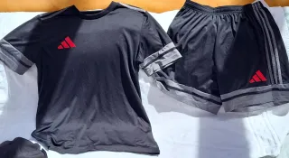 Equipación Fútbol Adidas Squadra 25 Negra