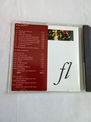CD A La Via! Street Music 13th-16th Century