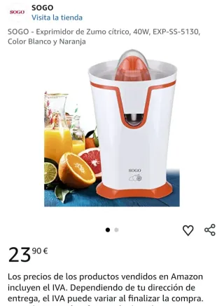Exprimidor de cítrics