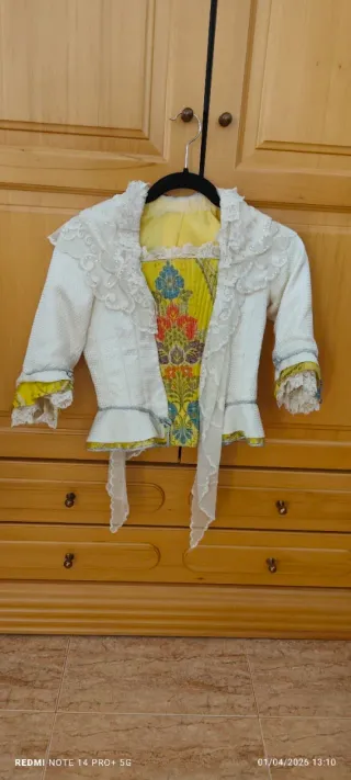 Traje de Fallera Multicolor