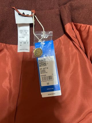 Chaqueta Adidas CNY Peplum Roja Talla M