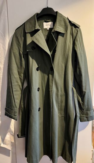 Gabardina ERINL verde oliva Talla 38/40