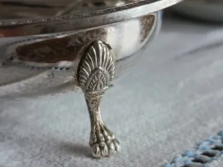 Saliera vintage OLRI ovale silverplated