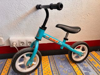 Bicicleta sin pedales infantil azul My Feber Bike