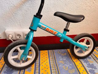 Bicicleta sin pedales infantil azul My Feber Bike