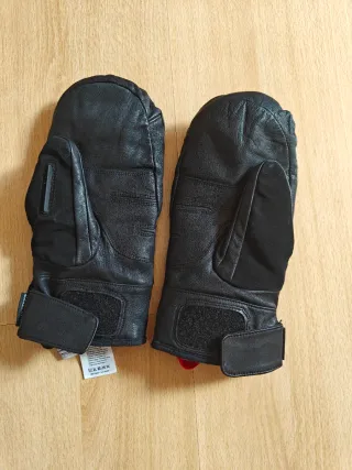 Mitones Helly Hansen Cuero y Tela Negro