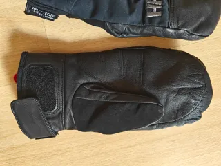 Mitones Helly Hansen Cuero y Tela Negro