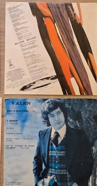 Lote Vinilos Internacionales y Nacionales-Singles