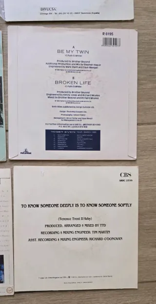 Lote Vinilos Internacionales y Nacionales-Singles