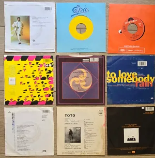 Lote Vinilos Internacionales y Nacionales-Singles