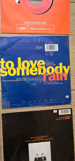 Lote Vinilos Internacionales y Nacionales-Singles