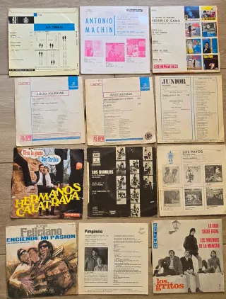 Lote Vinilos Internacionales y Nacionales-Singles
