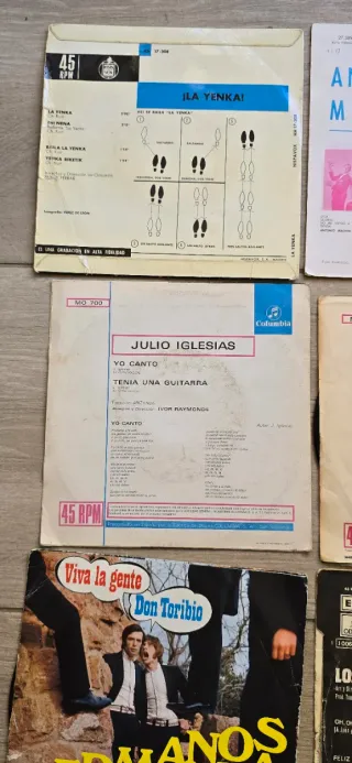 Lote Vinilos Internacionales y Nacionales-Singles