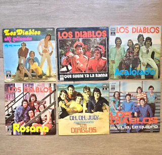 Lote Vinilos Internacionales y Nacionales-Singles