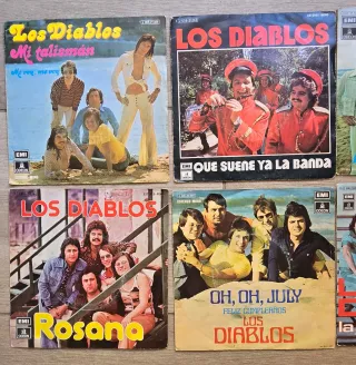 Lote Vinilos Internacionales y Nacionales-Singles