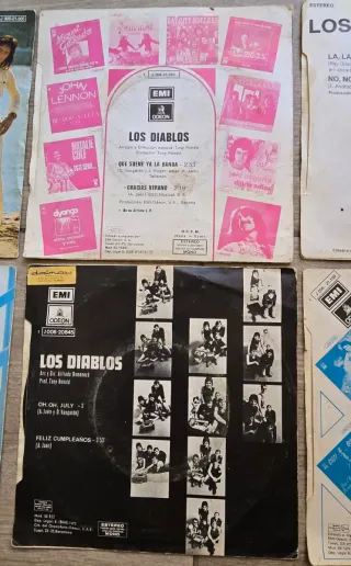 Lote Vinilos Internacionales y Nacionales-Singles