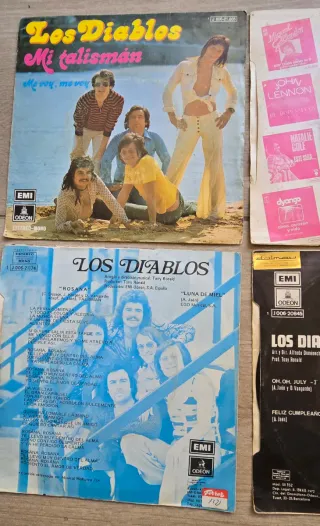 Lote Vinilos Internacionales y Nacionales-Singles