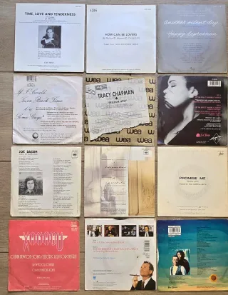 Lote Vinilos Internacionales y Nacionales-Singles
