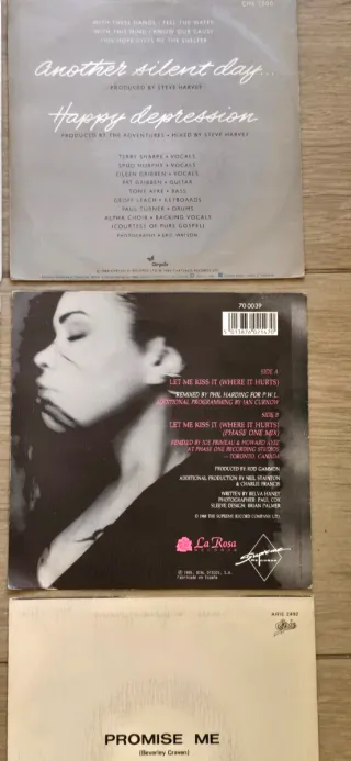 Lote Vinilos Internacionales y Nacionales-Singles