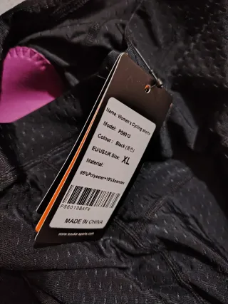 Mutande ciclismo donna SOUKE Tg XL