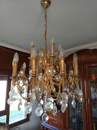 Variedad lámparas de araña