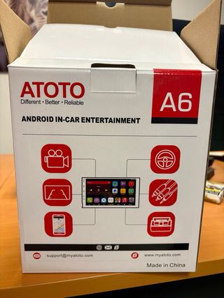 Pantalla Android ATOTO A6 Carplay