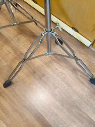 Pies plato recto y jirafa batería percusión