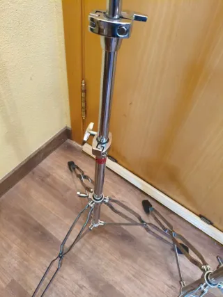 Pies plato recto y jirafa batería percusión