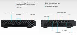 ASUS NUC 14 ROG RNUC14SRKU7168A2I Mini PC