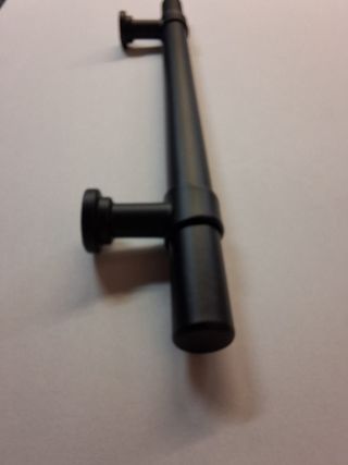 20 maniglie LONTAN alluminio/metallo nero 160mm