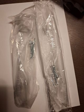 20 maniglie LONTAN alluminio/metallo nero 160mm