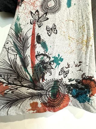 Vestido algodón Smash estampado mariposas