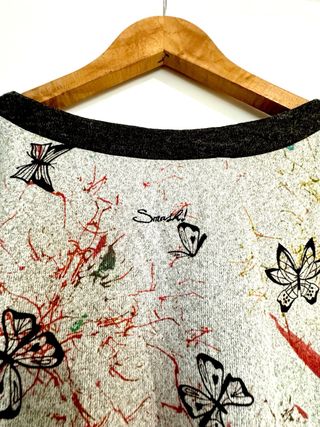 Vestido algodón Smash estampado mariposas