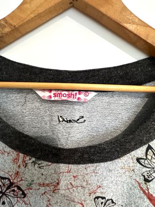 Vestido algodón Smash estampado mariposas