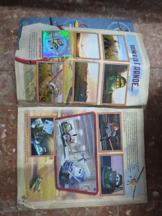 Álbum de Cromos Disney Aviones Panini