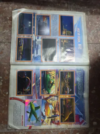 Álbum de Cromos Disney Aviones Panini
