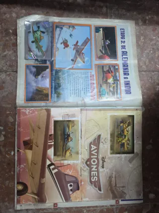 Álbum de Cromos Disney Aviones Panini