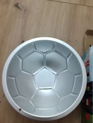 Molde para bizcocho forma balón fútbol